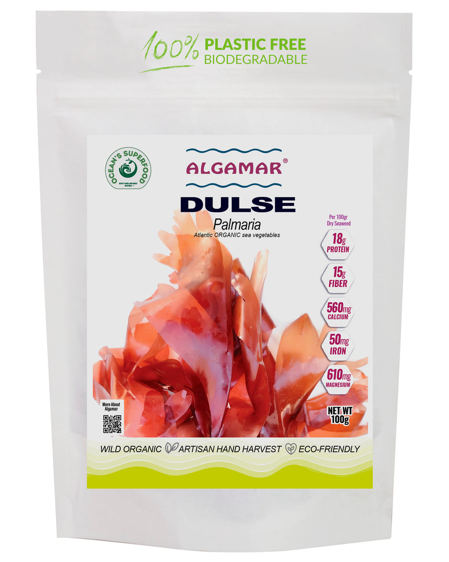 Dulse Palmaria Dried Organic Seaweed