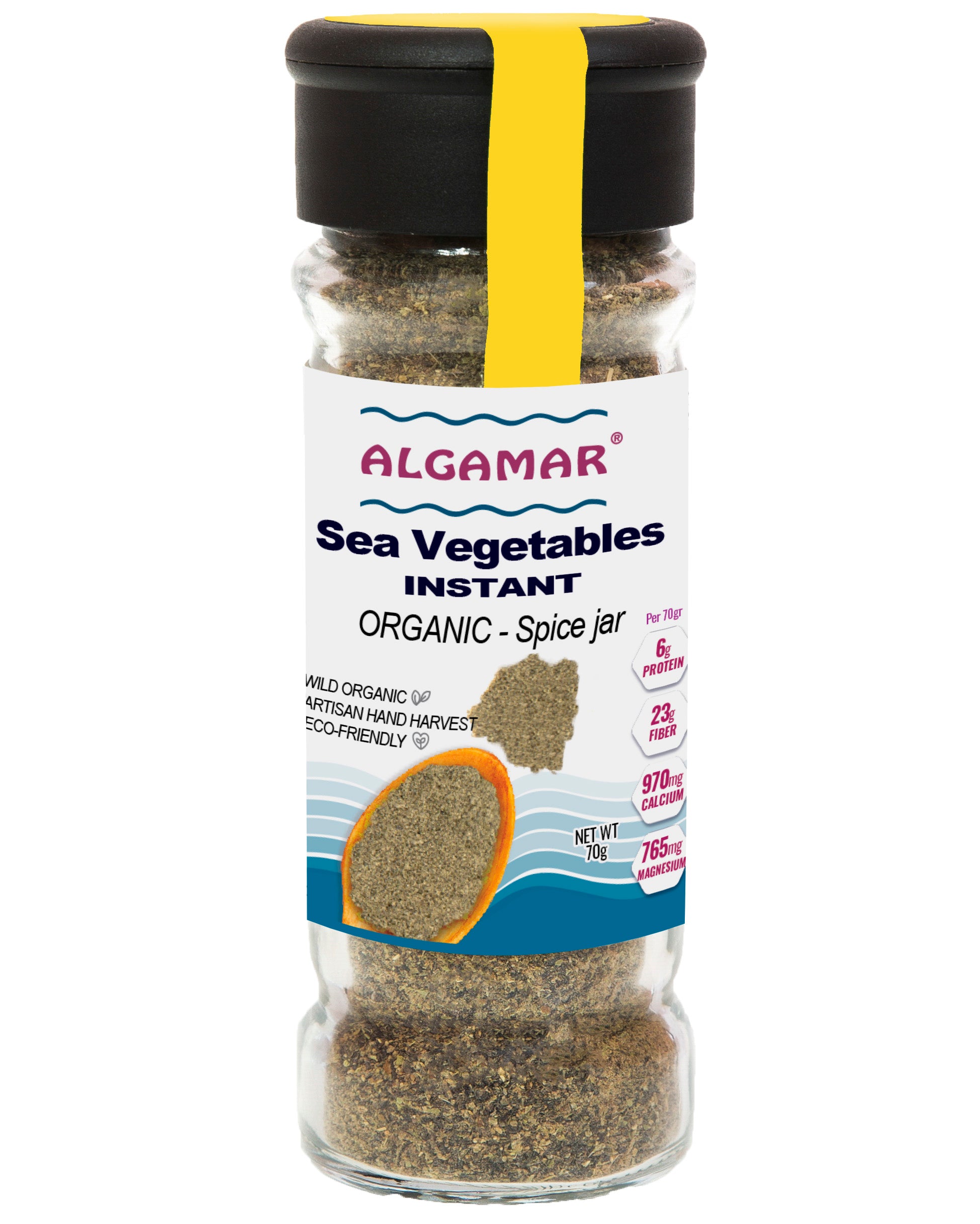 Gomasio with Nori Seaweed, Organic – Algamar US